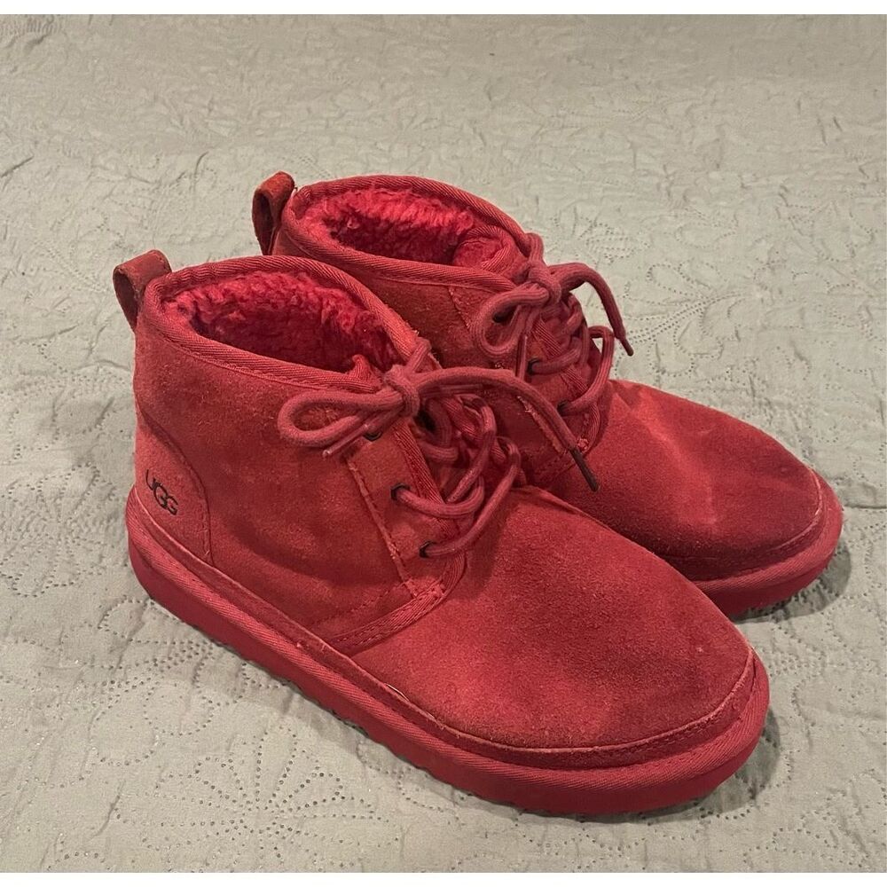 UGG Samba Red Neumel Chukka Lined Boots Women’s 6